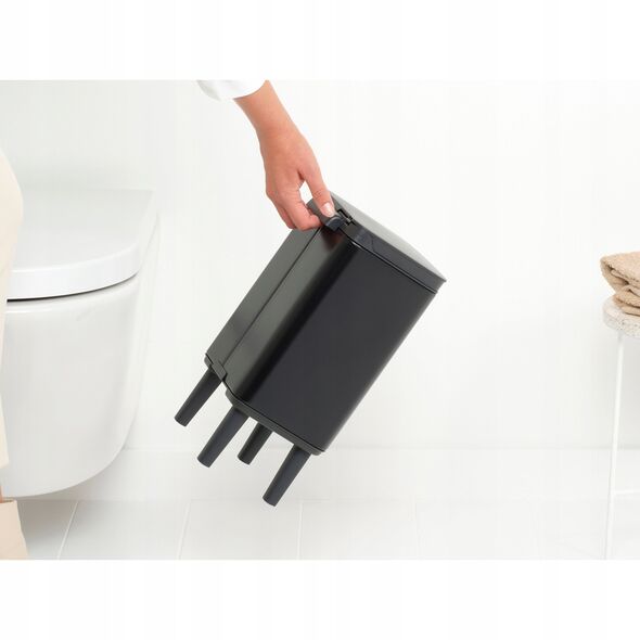 Brabantia BO Κάδος απορριμμάτων HI 4 l Ματ Μαύρο