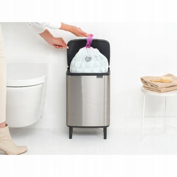 Κάδος Brabantia BO HI 12 l Matt Steel Fingerprint Proof