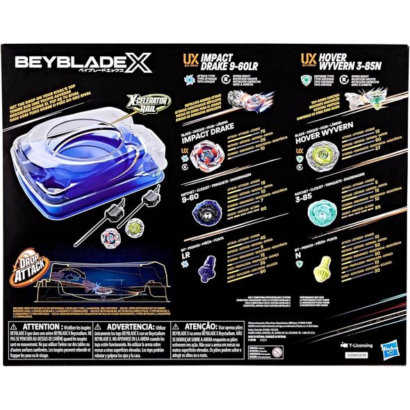 Beyblade X Drop Attack Battle Beystadium Set