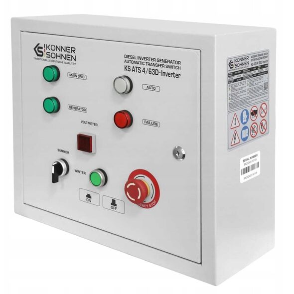 ΓΕΝΝΗΤΡΙΑ INVERTER ΠΕΤΡΕΛΑΙΟΥ KS KS 6100iDE ATSR 5.5kW 230V