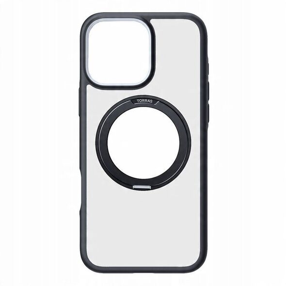Θήκη Torras Ostand R Fusion για iPhone 16 Pro (Μαύρο)