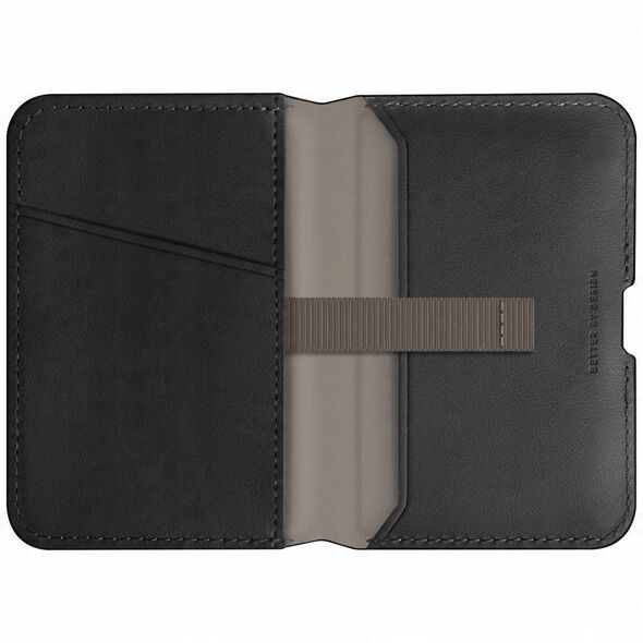 Μαγνητικό RFID πορτοφόλι UNIQ Lyden DS stand τηλέφωνο μαύρο