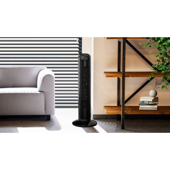 Στήλη ανεμιστήρα 74cm - μαύρο