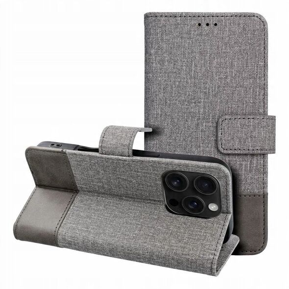 Θήκη GOMMA Book για XIAOMI Redmi Note 14 5G γκρι
