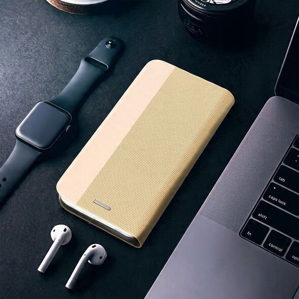 Θήκη SENSITIVE Book για XIAOMI Redmi Note 14 5G χρυσό