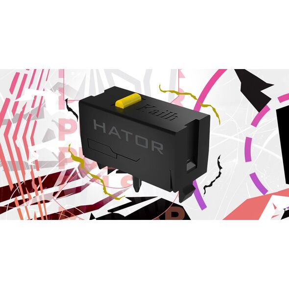 HATOR Pulsar 3 myszka Gaming Oburęczny USB Typu-A Optyczny 12000 DPI