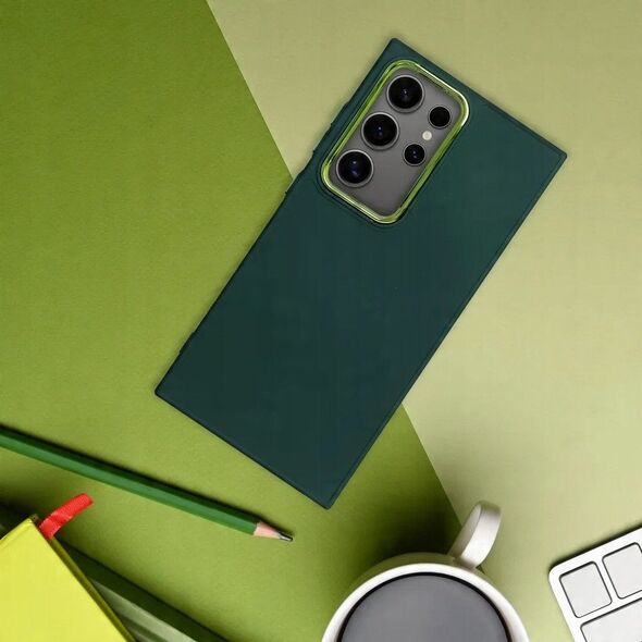 Θήκη FRAME για XIAOMI Redmi Note 14 4G (GLOBAL - 164,84mm x 78,15mm x 8,16mm) πράσινο