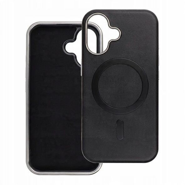 Θήκη GENTLEMAN MAG COVER συμβατή με MagSafe για IPHONE 16 μαύρο
