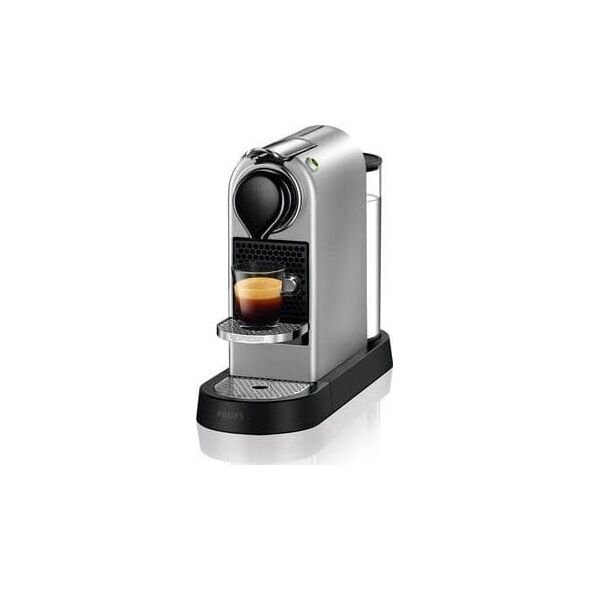 Ekspres na kapsułki Krups Krups Nespresso CitiZ XN741B, capsule machine (silver)