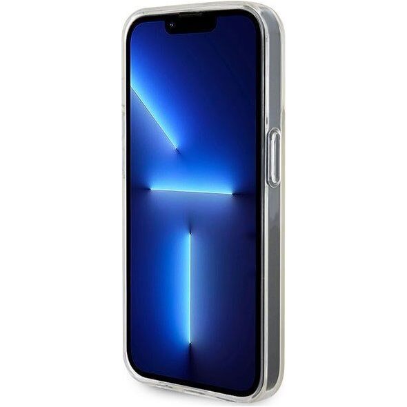 Guess Guess GUHCP15XHDECMP iPhone 15 Pro Max 6.7" różowy/pink hardcase IML Faceted Mirror Disco Iridescent