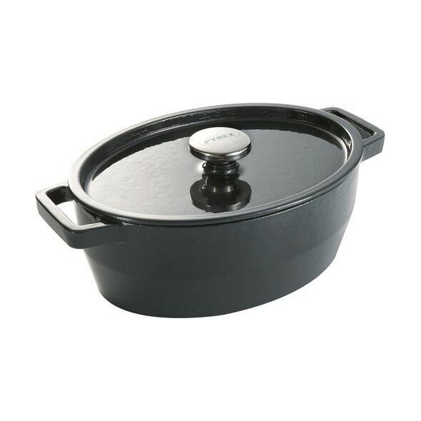 Pyrex Garnek z Pokrywką Pyrex Slow Cook Żeliwo (33 cm)