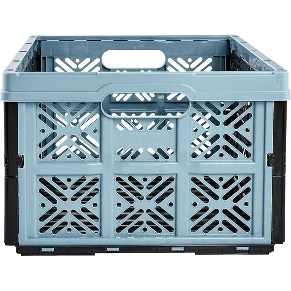 Keeeper KEEEPER - Kosz składany - IDA - skrzynka - pojemnik - nordic blue - 32 L