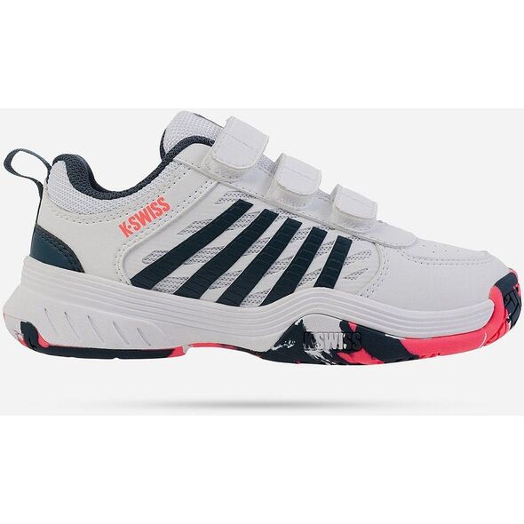 Παιδικά παπούτσια τένις K-SWISS COURT EXPRESS 2 STRAP λευκό/stargazer EU33