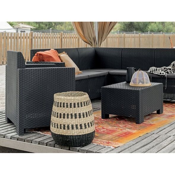 Σετ επίπλων κήπου Set Nebraska Corner grey 8003723490754