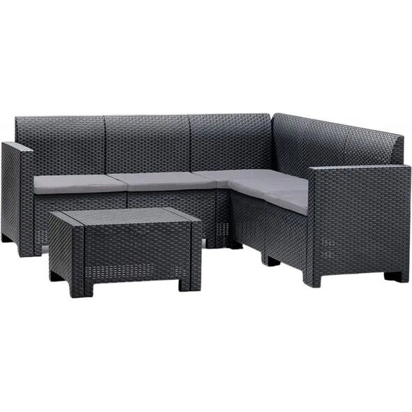 Σετ επίπλων κήπου Set Nebraska Corner grey 8003723490754