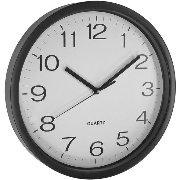 ASI COLLECTION Wall clock O 31cm black 24306031
