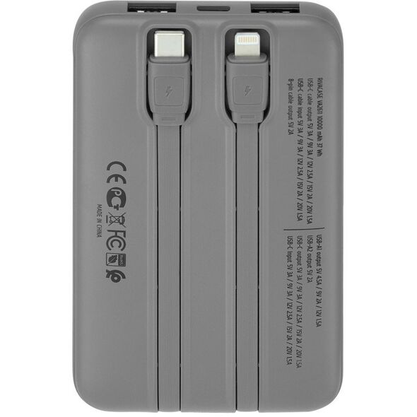 ΦΟΡΗΤΟΣ ΦΟΡΤΙΣΤΗΣ USB 10000MAH/VA2611 RIVACASE