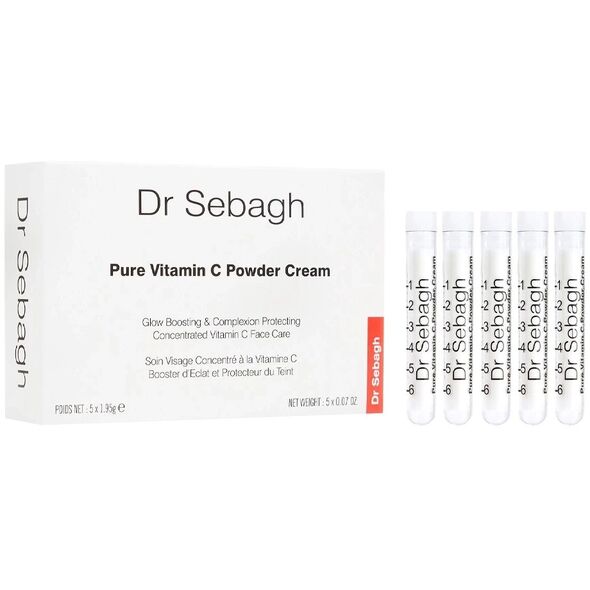 Σετ, Dr Sebagh, Pure Vitamin C Powder Cream, Αναζωογονητική, Κρέμα, Για Πρόσωπο, 5 τεμ, 1.95 γρ Για Γυναίκες