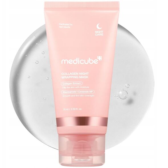 Medicube - Collagen Night Wrapping Peel Off Mask - Firming Night Mask - 75ml