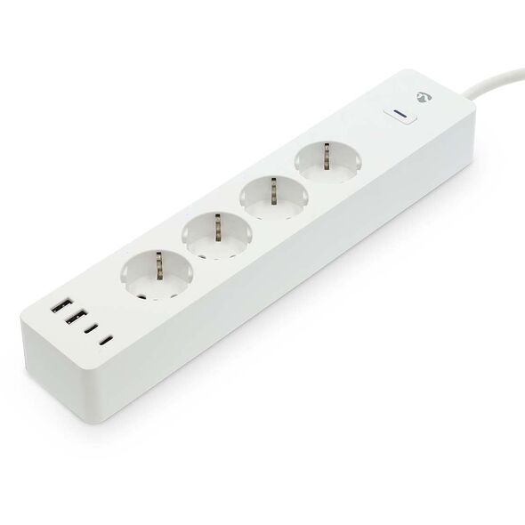 Nedis SmartLife WIFIP313FWT έξυπνο πολύπριζο, 16 A, 3680 W