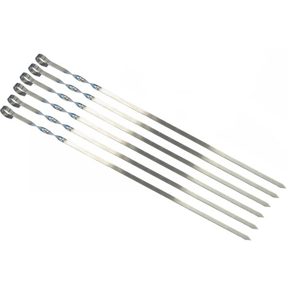 Σετ σουβλών 6τμχ / 60εκ / 1 5mm 8032635550003