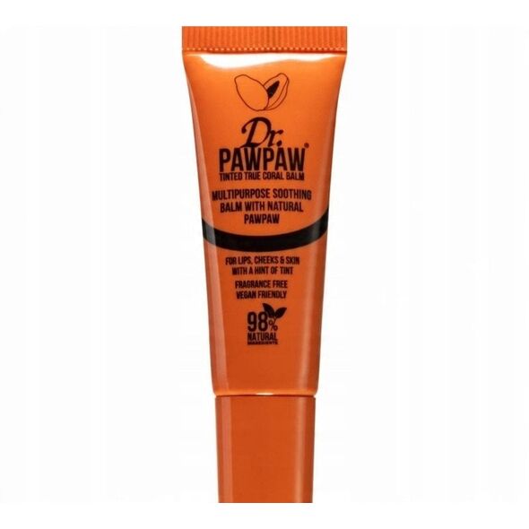 Πολυχρηστικό βάλσαμο χειλιών DR. PAWPAW, True Coral, 10ml
