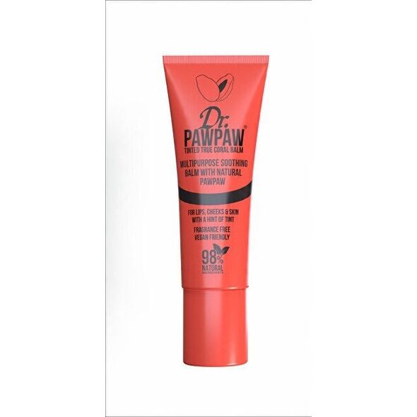 Πολυχρηστικό βάλσαμο χειλιών DR. PAWPAW, True Coral, 10ml