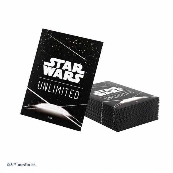 Gamegenic: Star Wars Unlimited - Θήκες Καρτών - Πίσω Μέρος Κάρτας Λευκό