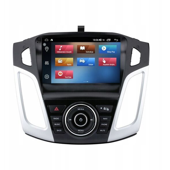Ραδιόφωνο πλοήγησης GPS Ford Focus 2012-2018 Android