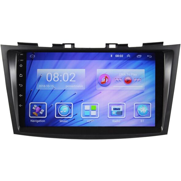 Ραδιόφωνο πλοήγησης GPS Suzuki Swift 2010-2017 Android