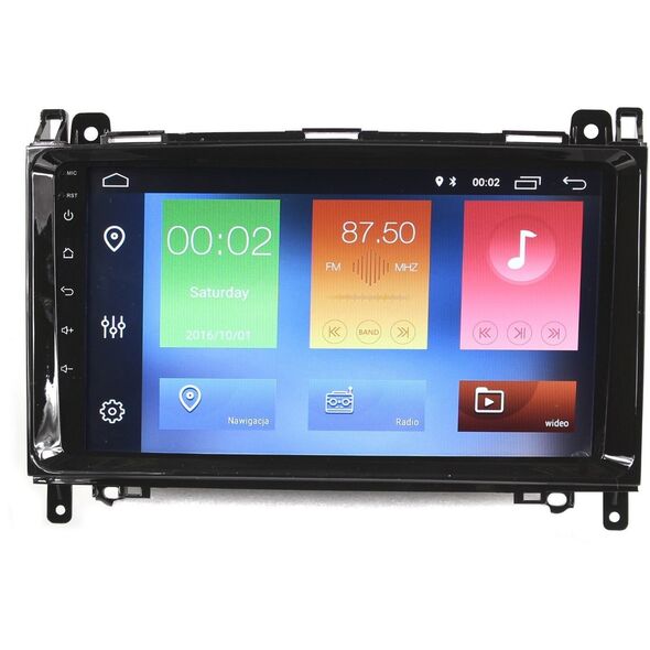 Ραδιόφωνο πλοήγησης GPS Mercedes W245, T245 A κλάση Android