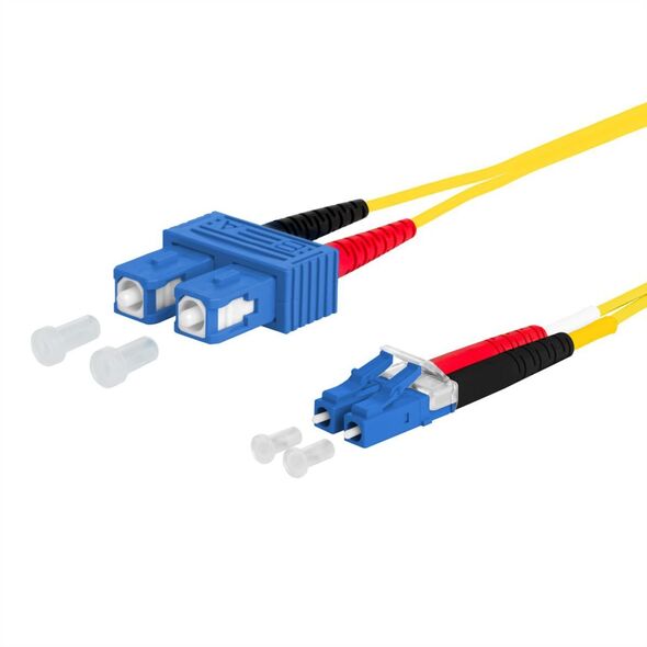 Καλώδιο διασταυρούμενης σύνδεσης METZ CONNECT OpDAT, SC-D/LC-D OS2, 5 m