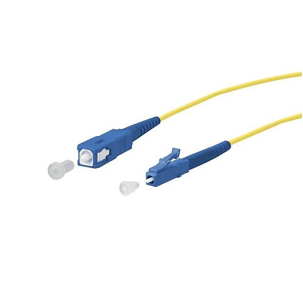 Διασταυρούμενο καλώδιο METZ CONNECT OpDAT, SC-S/LC-S OS2, 5 m