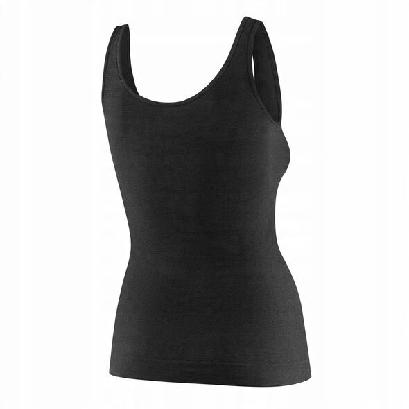 Γυναικείο αμάνικο μπλουζάκι COMFORT MERINO μαύρο S