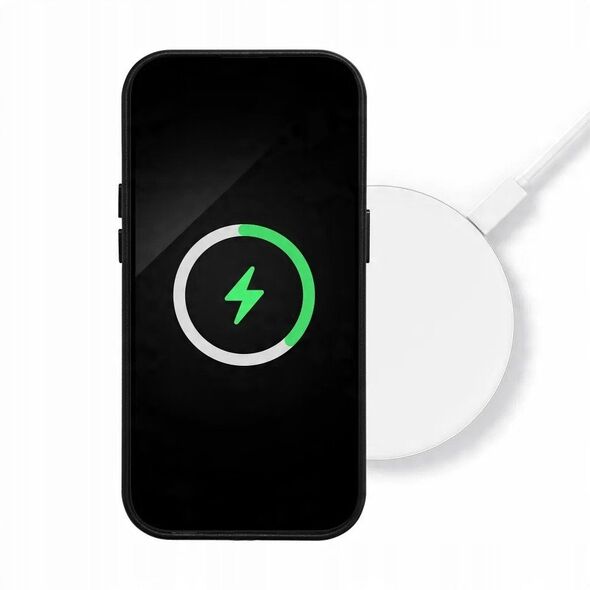 Δερμάτινη Θήκη MAG COVER συμβατή με MagSafe για SAMSUNG S25 μαύρο