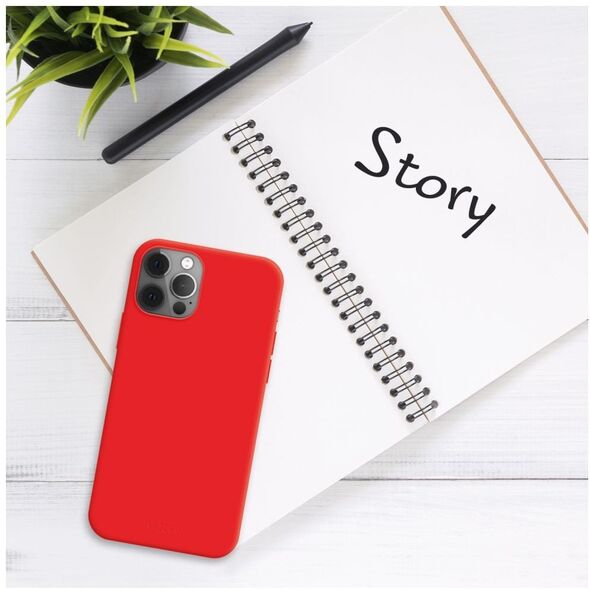 Fixed Story | Πίσω κάλυμμα | Apple | iPhone 16 | Καουτσούκ | Κόκκινο