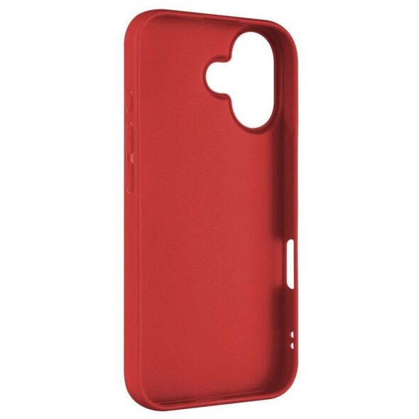 Fixed Story | Πίσω κάλυμμα | Apple | iPhone 16 | Καουτσούκ | Κόκκινο