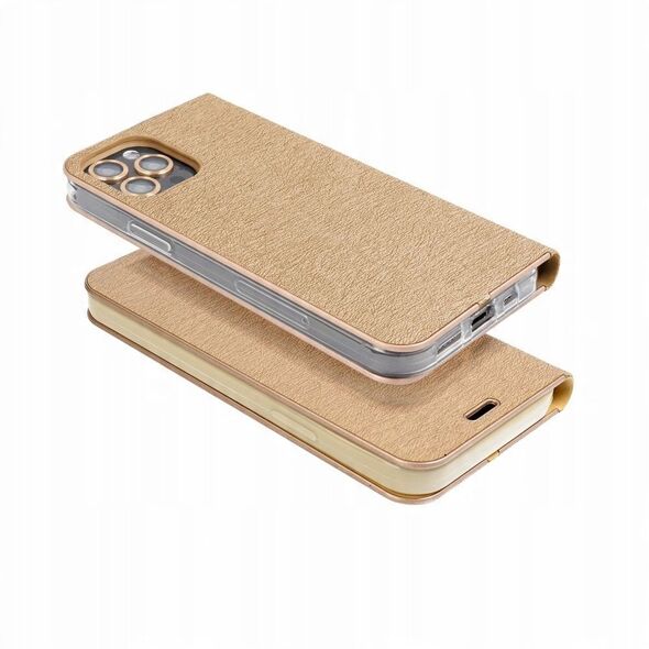 Θήκη LUNA Book Gold για SAMSUNG S25 Plus χρυσό