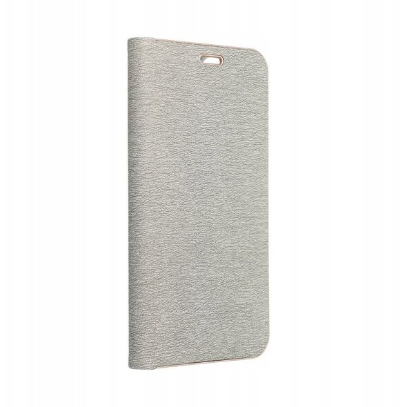 Θήκη LUNA Book Gold για SAMSUNG S25 Plus ασημί