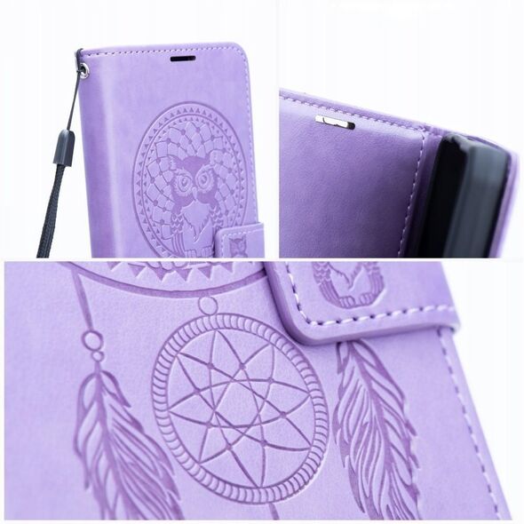 Θήκη MEZZO Book για SAMSUNG S25 ονειροπαγίδα μοβ