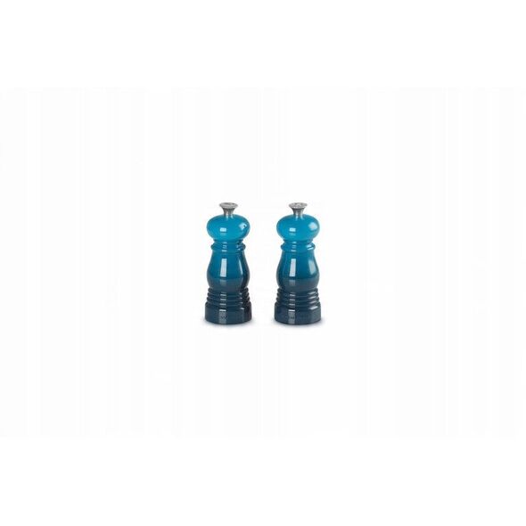 Le Creuset Salt and Pepper Mill Set 11cm Blue 0630870215732
