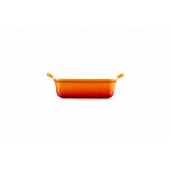 Le Creuset Bakeware rectangular Heritage stoneware 19x14cm / 1 1L orange 0843251102471