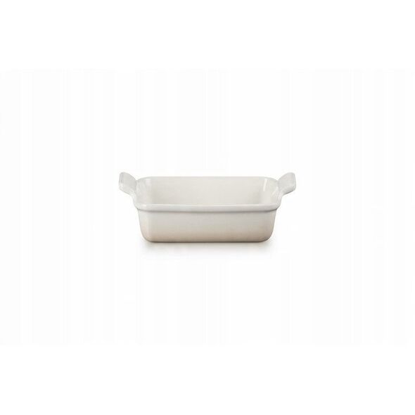 Le Creuset Rectangular Heritage Stoneware Baking Dish 19x14cm / 1 1L White 0843251158119