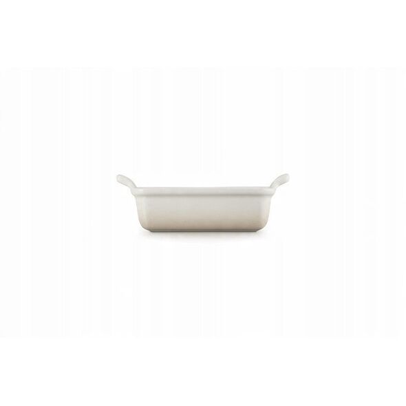 Le Creuset Rectangular Heritage Stoneware Baking Dish 19x14cm / 1 1L White 0843251158119