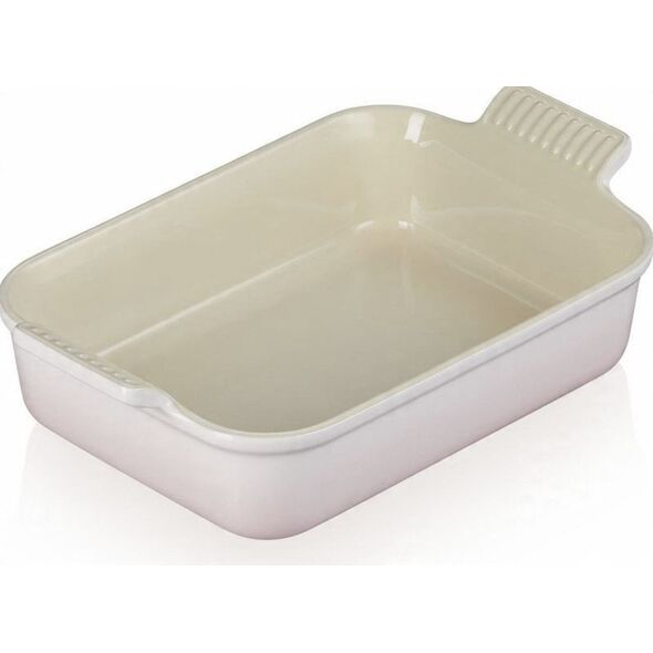 Le Creuset Rectangular Heritage Stoneware Baking Dish 26x19cm / 2 4L White 0843251158126