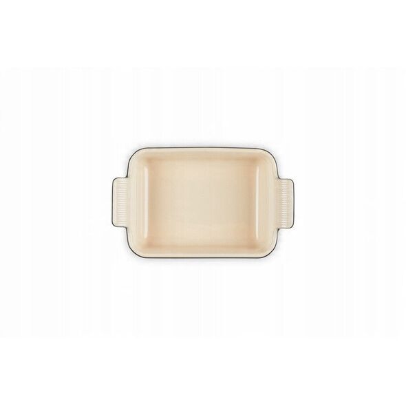 Le Creuset Rectangular Heritage Stoneware Baking Dish 26x19cm / 2 4L White 0843251158126