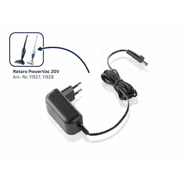 Φορτιστής για ηλεκτρική σκούπα Rotaro PowerVac 2in1 4006501892072