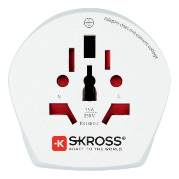 Skross 1.500210-E, Τύπος F, Universal, Τύπος I (AU), Τύπος B, Τύπος C, Τύπος F, Τύπος G (UK), Τύπος I (AU), Τύπος J (CH), Τύπος L (IT), Τύπος N (BR), 100-250 V, 50 - 60 Hz