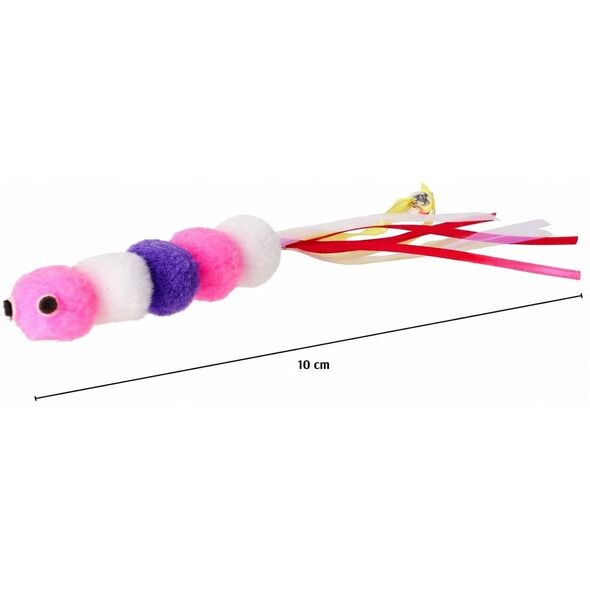 DINGO ΠΑΙΧΝΙΔΙ ΓΙΑ ΓΑΤΑ ΚΑΜΠΙΑ CATERPILLAR 10cm