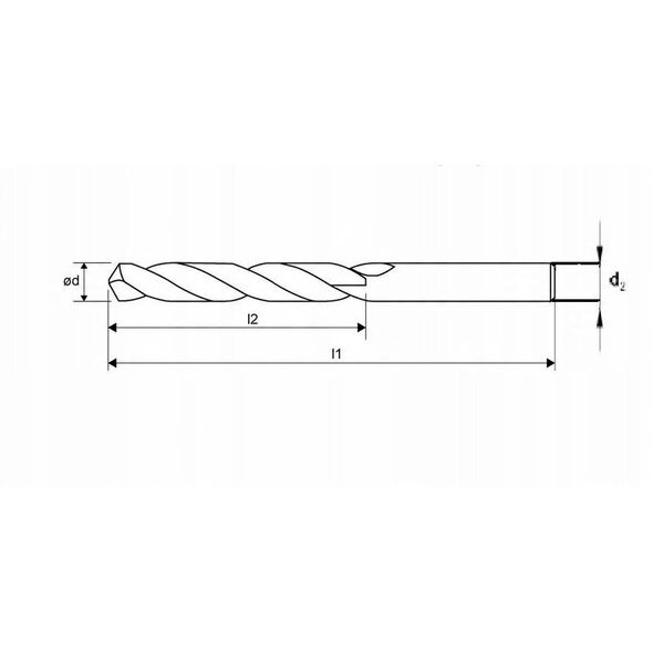 Τρυπάνι Σπειροειδές HSS-Co 5.0mm